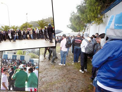 Encore une fois l’anarchie a été au rendez-vous, Tous les billets ont été vendus samedi