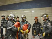 Exercice de simulation à Alger d’un feu de rame de métro