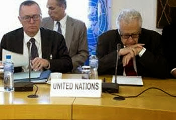 Guerre civile en Syrie, Conférence de paix le 22 janvier à Genève