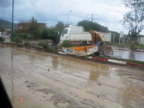 JIJEL, Après les intempéries, marée de boue sur la ville