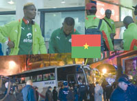 La délégation des Etalons a atterri à 1h30, Guerre psychologique à la Burkinaise