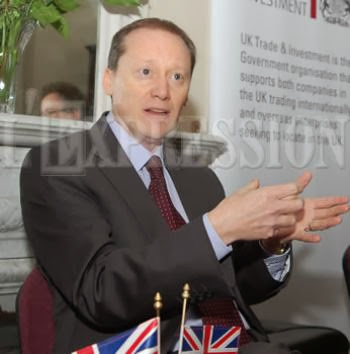 L&rsquo;ambassadeur de la grande bretagne, Martyn Roper, « Nous collaborons bien avec l&rsquo;Algérie »