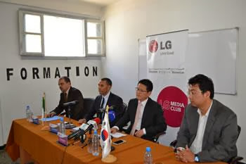 LG -bomare en partenariat, Une production made in Algeria est née