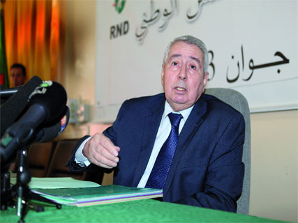 Présidentielle 2014 : le RND annonce son soutien au président Bouteflika