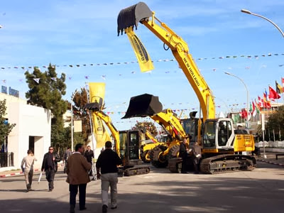 Salon international des travaux publics, 389 exposants dont 183 étrangers