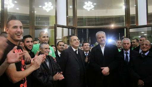 Sellal reçoit les Verts à Djenane El Mithak