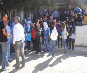 Victimes d’un laisser-aller allant en s’aggravant, Les étudiants de la faculté de Bouzaréah en grève