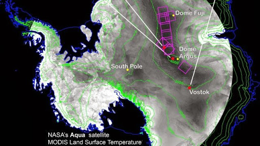 Antarctique. La température la plus froide jamais enregistrée: – 93,2°C
