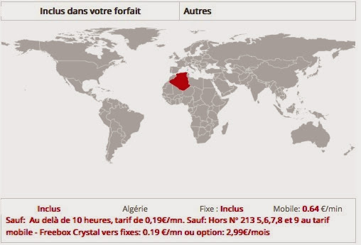 Free ne propose plus les appels illimités vers l’Algérie