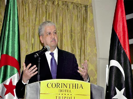 Le premier ministre Abdelmalek Sellal en Libye “Vos frères en Algérie sont à vos côtés”