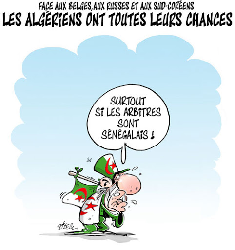 les algériens ont toutes leurs chances