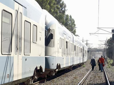 Protestation des opposants à un projet de décharge publique, Le trafic ferroviaire débloqué à Reghaia
