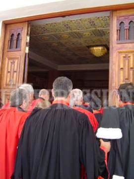 Réunion du conseil supérieur de la magistrature, Un mouvement de magistrats dimanche prochain