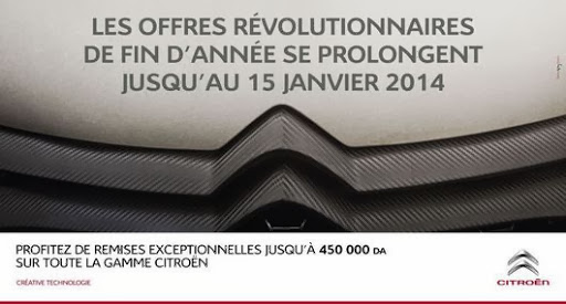 Saida Citroën : les « offres révolutionnaires » prolongées au 15 janvier2014