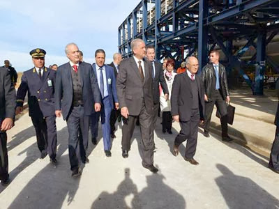 Sellal était hier en visite d’inspection et de travail dans la wilaya d’el tarf Édifier un état démocratique et social