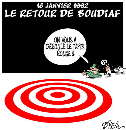 16 janvier 1992. Le retour de BOUDIAF