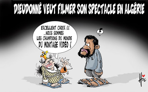 Dieudonné veut filmer son spectacle en Algérie