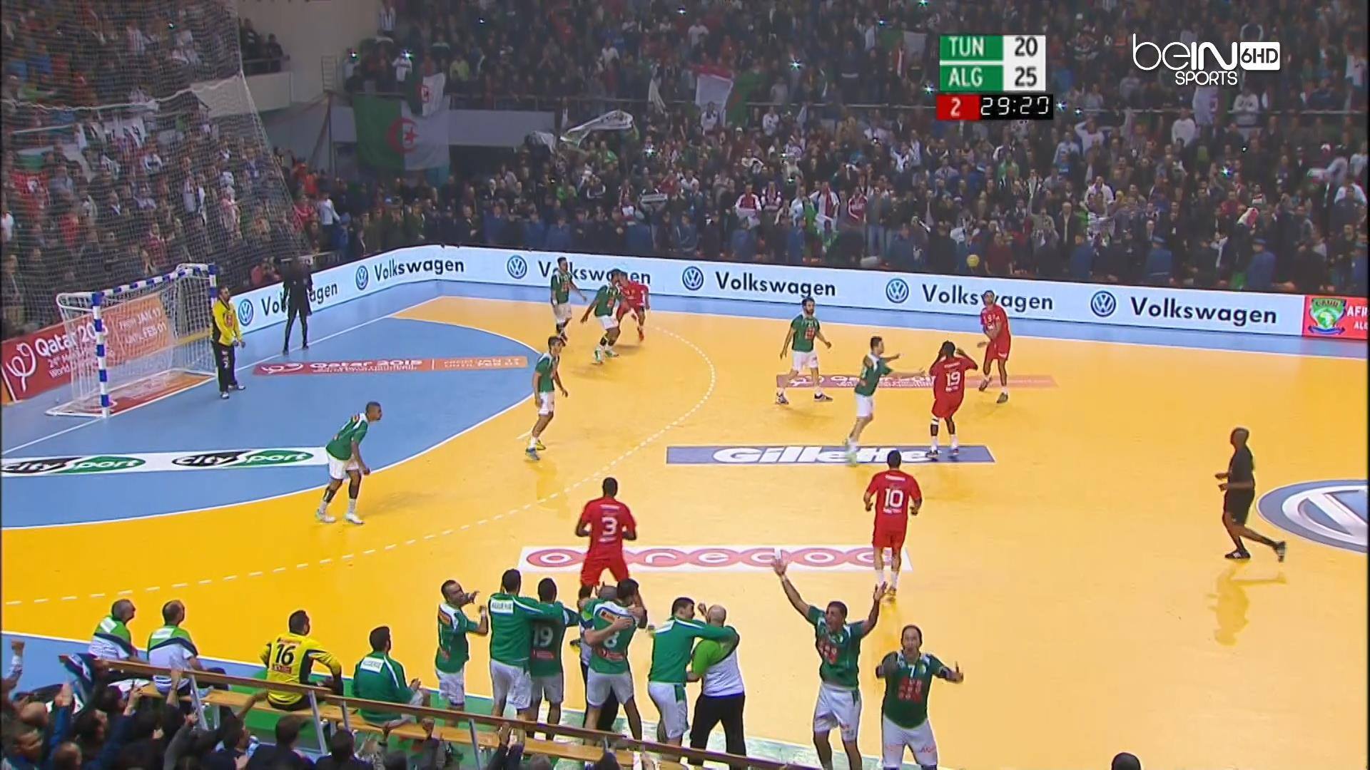 Handball : l&rsquo;Algérie bat la Tunisie (25-21) et remporte son 7e trophée