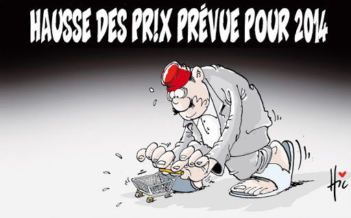 Hausse des prix prévue pour 2014