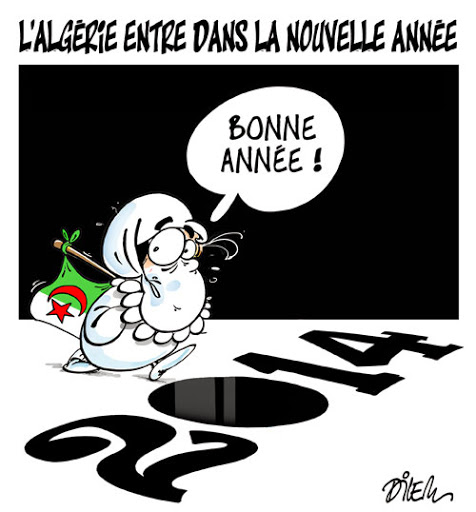 L&rsquo;Algérie entre dans la nouvelle année