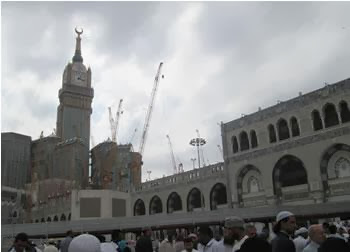 Lieux saints de l&rsquo;islam, Une virée dans La Mecque en chantier