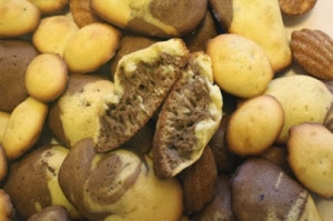 Madeleines Marbrées