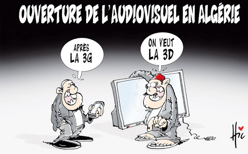 Ouverture de l&rsquo;audiovisuel en Algérie