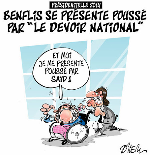 Présidentielle 2014: Benflis se présente poussé par  »le  devoir national »
