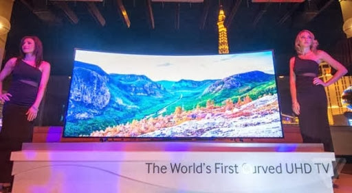 Samsung Algérie introduira son téléviseur UHD courbé et pliable
