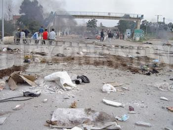 Toutes les routes y menant étaient fermées hier, Béjaïa, ville isolée