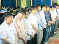 Vietnam : 30 trafiquants de drogue condamnés à mort