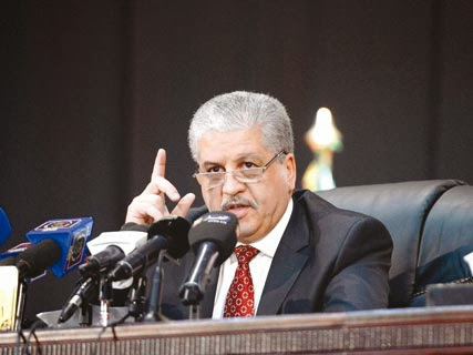 Abdelmalek Sellal lance un appel depuis Aïn Defla “Il faut impérativement renforcer le front interne”