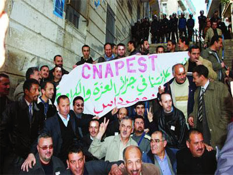 Algérie – Le mouvement de protestation des enseignants n’est pas près de s’arrêter