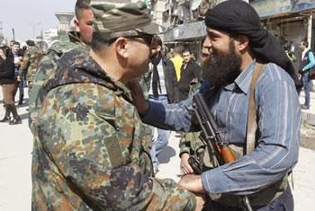 Conflit en Syrie, Armistices autour de Damas