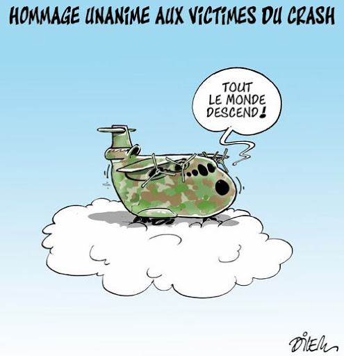 Hommage unanime aux victimes du crash