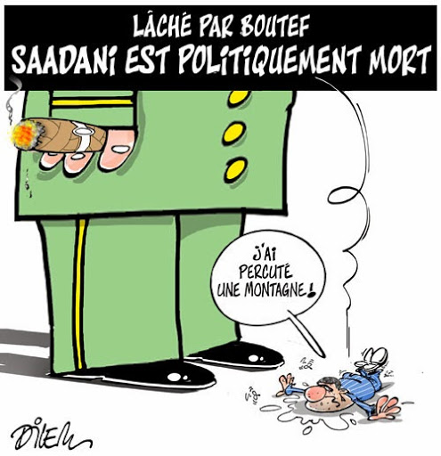Laché par Bouteflika, Saadani est politiquement mort