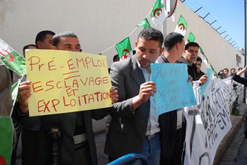 Les travailleurs du pré-emploi crient leur ras-le-bol, Un esclavagisme moderne ?