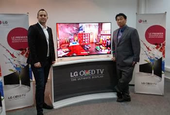 LG introduit Oled TV , L’audace technologique
