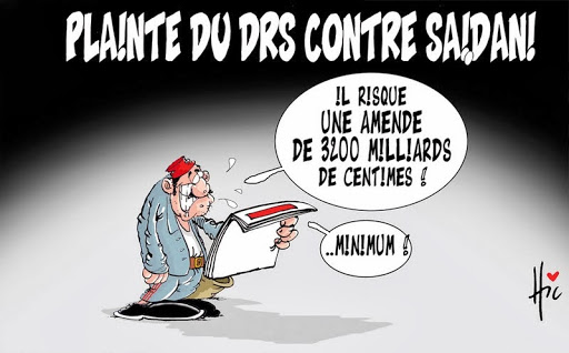 Plainte du DRS contre Saidani