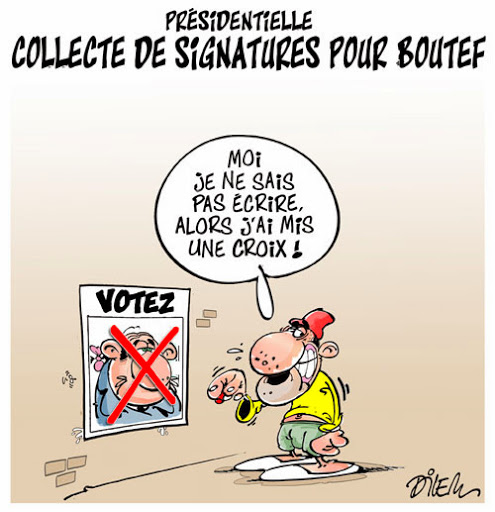 Présidentielle, collecte de signatures pour Bouteflika