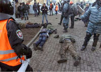 Ukraine / La trêve n&rsquo;a duré que quelques heures Des morts et des blessés à Kiev