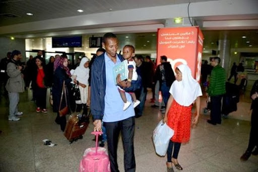 Une famille algérienne rapatriée de Bangui