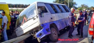 Blida: 3 morts et 32 blessés dans le dérapage d&rsquo;un bus à Boufarik