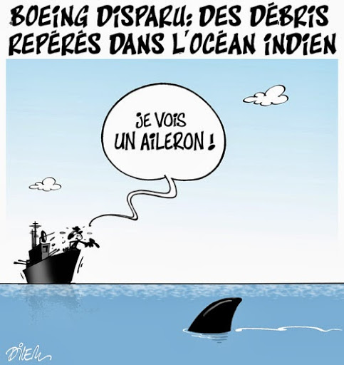 Boeing disparu: des débris repérés dans l&rsquo;océan indien