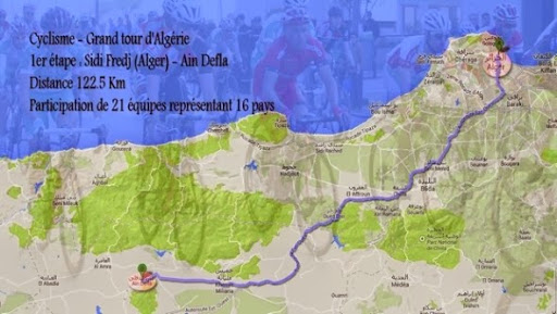 Cyclisme : départ de la caravane du Grand Tour d&rsquo;Algérie-2014
