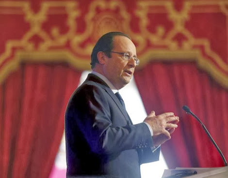 Hollande en centrafrique, « Eviter toute tentation de partition »