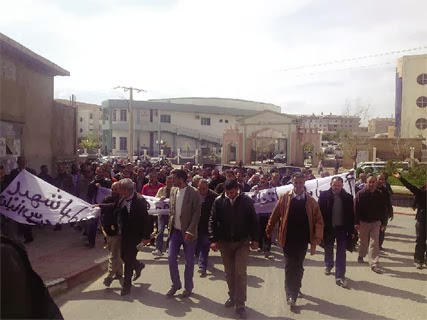 Ils rejettent l’accord signé avec le premier ministre, Les gardes communaux ont marché hier dans plusieurs wilayas