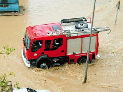 Intempéries, Deux morts et des dégâts