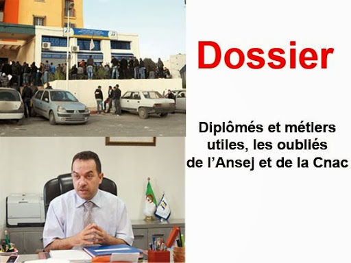 Le bilan chiffré des dispositifs d’aide à la création d’entreprises cumule les dysfonctionnements, Diplômés et métiers utiles, les oubliés de l’Ansej et de la Cnac