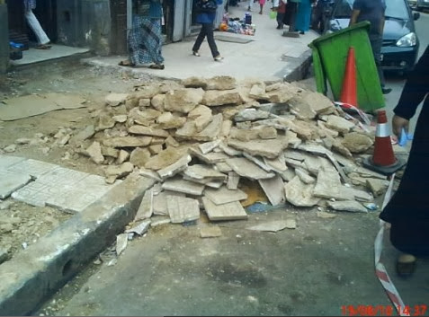 Le wali d’Alger à propos des travaux de réfection des trottoirs “Les citoyens doivent être un peu plus patients”